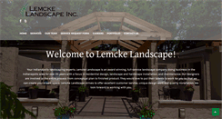 Desktop Screenshot of lemckelandscape.com