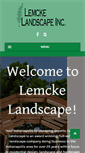 Mobile Screenshot of lemckelandscape.com